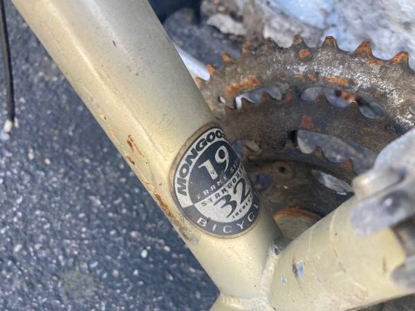 Vintage Mongoose pro bike bicycle frame - $25 (Brighton)63471381468161122