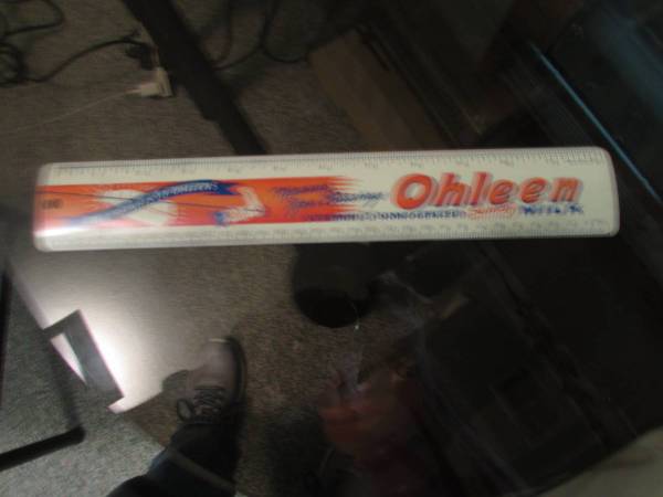 5 vintage metal 12 inch advertising rulers 1