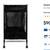 3-Section Rolling Laundry Sorter Cart (Like New) 9 thumbnail