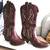 NEW- Very Volatile Women's High Boot Size 7.5- Libra Style, Color Wine 1 thumbnail