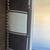 Striped Ralph Lauren upholstered  bed frame with nailheads 3 thumbnail