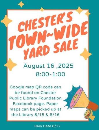 Chester Town Wide Yard Sale (Chester)63656348458755120