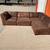 FREE DELIVERY!! Brown 4-piece microfiber modular sectional 2 thumbnail