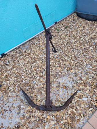 iron ship anchor 1