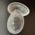 Vintage 70's Avon Egg Fostoria Crystal-Soap Trinket Candy Dish w/ lid 11 thumbnail