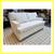 Sunrise Home + Hickory Chair Company White Velvet Loveseat 3 thumbnail
