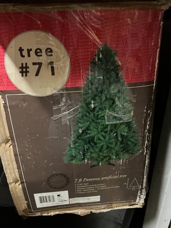 7 Foot Artificial Christmas Tree 1