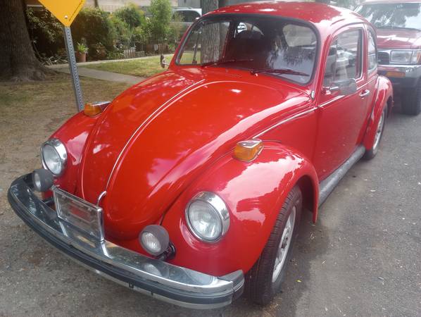 ** 1974 VW Bug Classic Rebuilt 1600 dual port eng. XLNT! A/C! More! - $6,450 (Smog exempt! see ine Chatsworth)63624583005571122