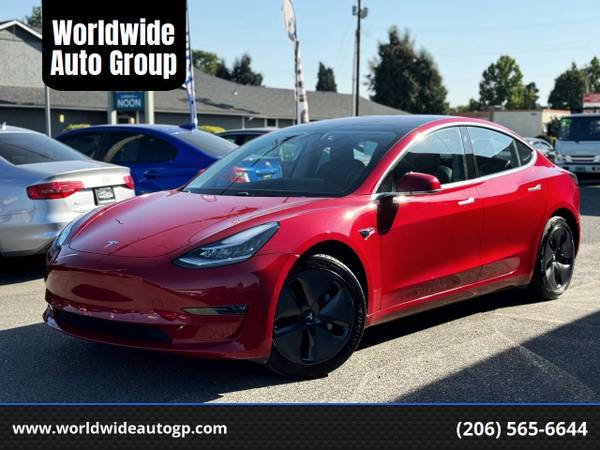 2018 Tesla Model 3 Long Range 4dr Fastback, Full Self Driving! 1
