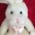 Vintage 1997 Kellogg Co. White Plush Bunny 4 thumbnail