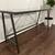 CB2 Dwight Steel & Glass Console Table 4 thumbnail