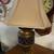 Vintage Wooden Gold Black Lamp 2 thumbnail