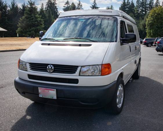 1999 Eurovan Camper 124k miles, Go Westy Lift Kit, more - $31,000 (Bothell)63654705786883122