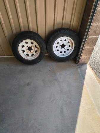 Tires for utility trailer 1
