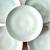 5 Beautiful Embossed Asain  Celadon Ceramic Plates  8” 1 thumbnail