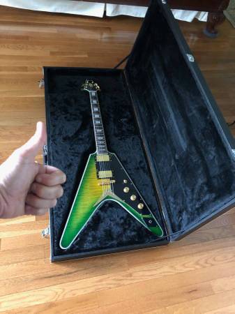 Gibson pickups! 90's Korean "Gibson" Flying V Custom 1
