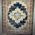Floral Area Rug, 5' x 7' in Navy/Ivory/Pink colors 9 thumbnail