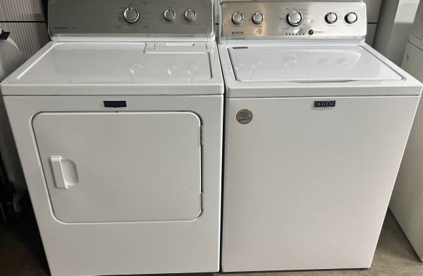 Maytag Set Washer and Electric Dryer 1