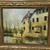 BEAUTIFUL LARGE VINTAGE OIL ON BOARD PAINTING OF HOUSE IN LANDSCAPE 3 thumbnail