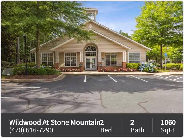 $1,291 / 2br - 1060ft2 - Convenient location! We have shopping nearby! Tour today! (Stone Mountain - Stone Mountain)64045868393347121