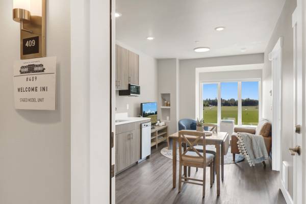 1 Bedroom  55+ Apartment 1