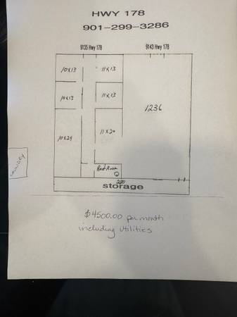 $4,500 / 3000ft2 - Office Building/ Showroom (Olive Branch)63612007519105124