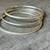 Set of 3 Sterling Silver Bangle Bracelets 2 thumbnail
