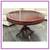 Vintage Chinese Rosewood Dining Table + Six Dining Chairs, Set 3 thumbnail