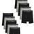 Fruit Of The Loom Men's CoolZone Fly Black and Gray Boxer Briefs 10 Pk 2 thumbnail