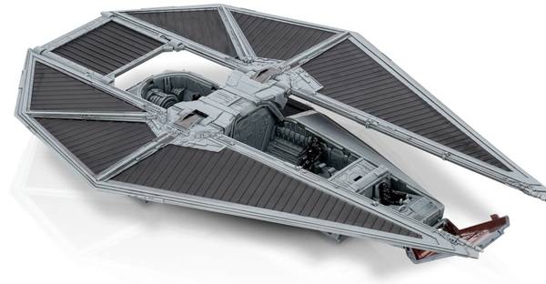 Star Wars Micro Galaxy Squadron TIE Reaper - 9-Inch Vehicle with Three 1