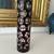 Vintage NACHTMANN Led Crystal Burgundy Red Cut to Clear Cylinder Crystal Vase 10 thumbnail