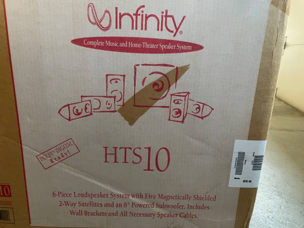 Infinity surround speaker system 1