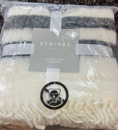 Stripes Hudson Bay Blanket Throw 1