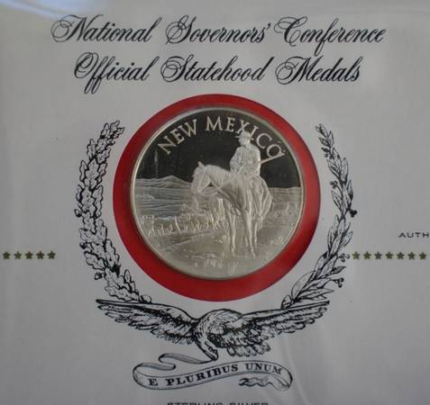 National Governors' Conference Bicentennial Silver Coin Set 1