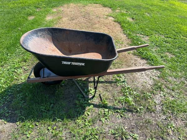 6 CU WHEELBARROW $50 1