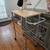 Wine Bottle Rack Bar Cart With Solid Wood Top 9 thumbnail
