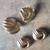 Two Pair Vintage Antique Mid Century Gold Costume Jewelry Clip On Earrings 1 thumbnail