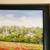Original Large Oil Painting – Red Flower Field Landscape in Black & Go 5 thumbnail