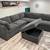 L SHAPED SECTIONAL SOFA 7 thumbnail