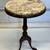 1800’s Antique Mahogany Pedestal Table 19”x28” w/Marble Top 2 thumbnail