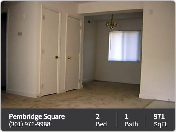$1,809 / 2br - 971ft2 - Wonderful 2 bed / 1 bath in prime location! Close to everything! (Wheaton - Silver Spring)63896508052611121
