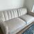 Light Beige Sofa Bed with Gold Legs and Velvet Fabric 5 thumbnail