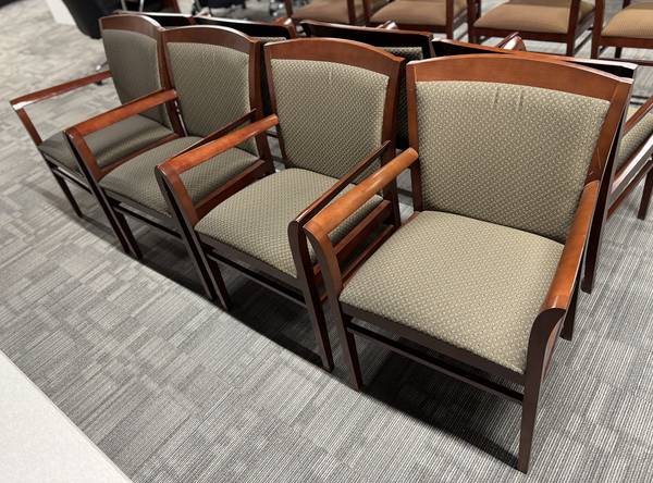 Upholstered Wooden Chair 1
