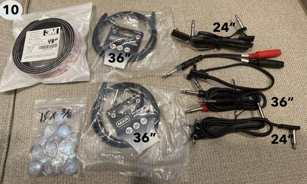 Studio & Guitar Cables | Mogami, Monster, Neutrik, RockBoard 1