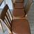 5 Piece Square Brown Solid Wood Top Dinning Set 1 thumbnail