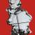 Halloween 13.5' Vtg Lighted 'RIP' Skeletons Tombstones Yard Stakes 8 thumbnail