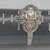 14KT WHITE GOLD ANTIQUE RING SIZE 7.5 2.3 GRAMS 1 CARAT  OF DIAMONDS S 8 thumbnail