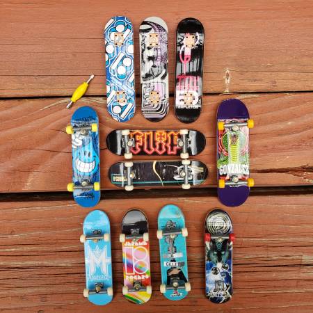 2000s TECH DECK Mini Skateboards [11] Lot (Flame Boy, Flip) 1