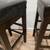 3 Williams Sonoma Leather Stools 5 thumbnail