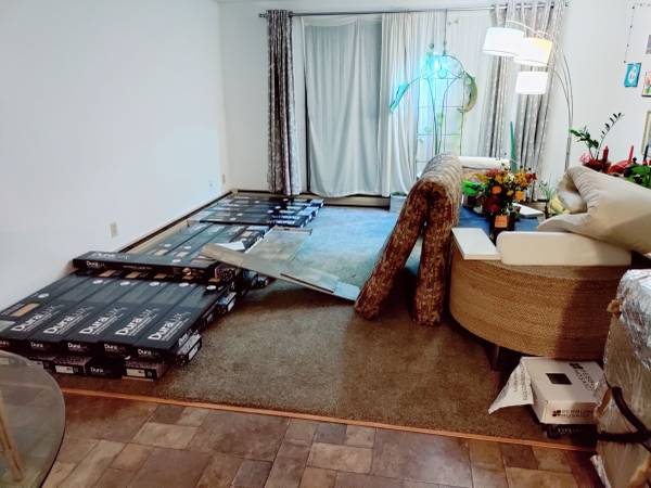 Approximately 13x10 Large Thick Brown Carpeting 1